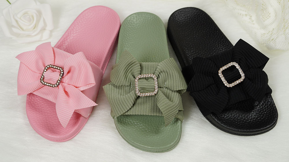 Matcha-Color-Cute-Bow-Indoor-Outdoor-Slides-Shantou-Yidaxing-Wholesale-Women-Footwear-NMD8010A-3
