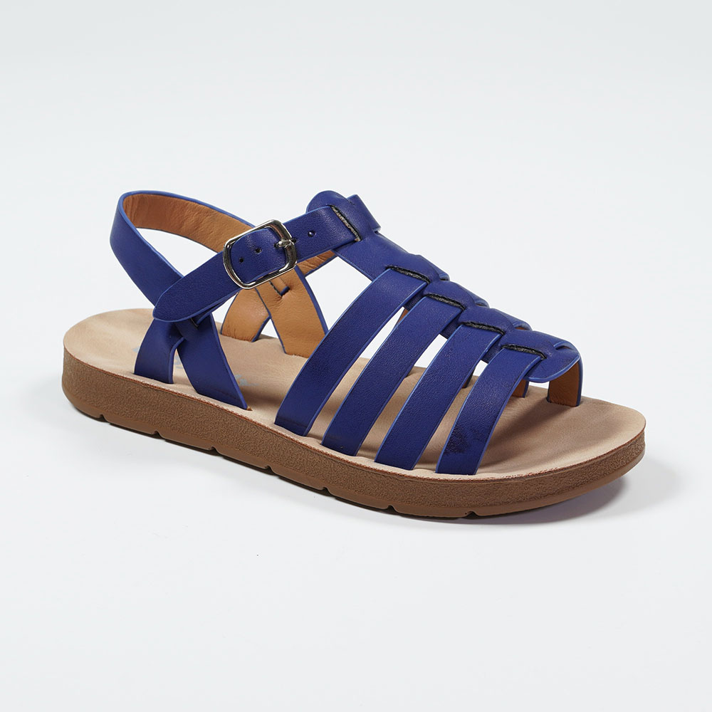 Boys-and-Girls-Minimalist-Hook-and-loop-Fastener-Gladiator-Sandals-Nikoofly-Wholesale-Footwear-WS3905D-5-blue