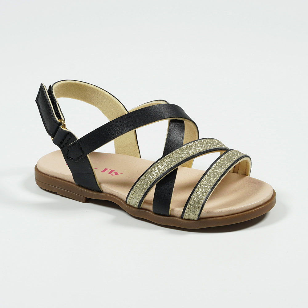 Elegant-Cross-Strap-Glitter-Sandals-with-Soft-Comfortable-Midsoles-YDX5285-4-black