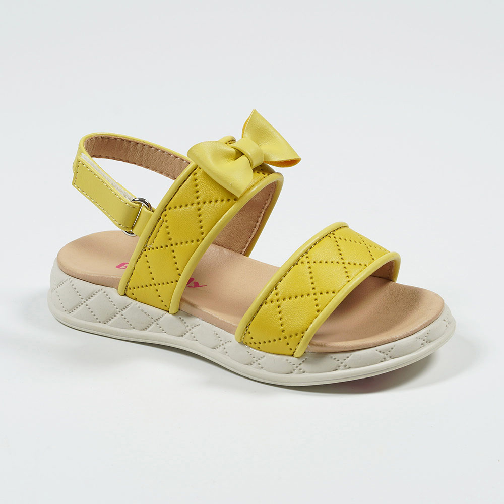 Kawaii-Bowknot-Girls-Casual-Shoes-Wholesale-Outdoor-China-Export-Footwear-YDX9237-4-yellow
