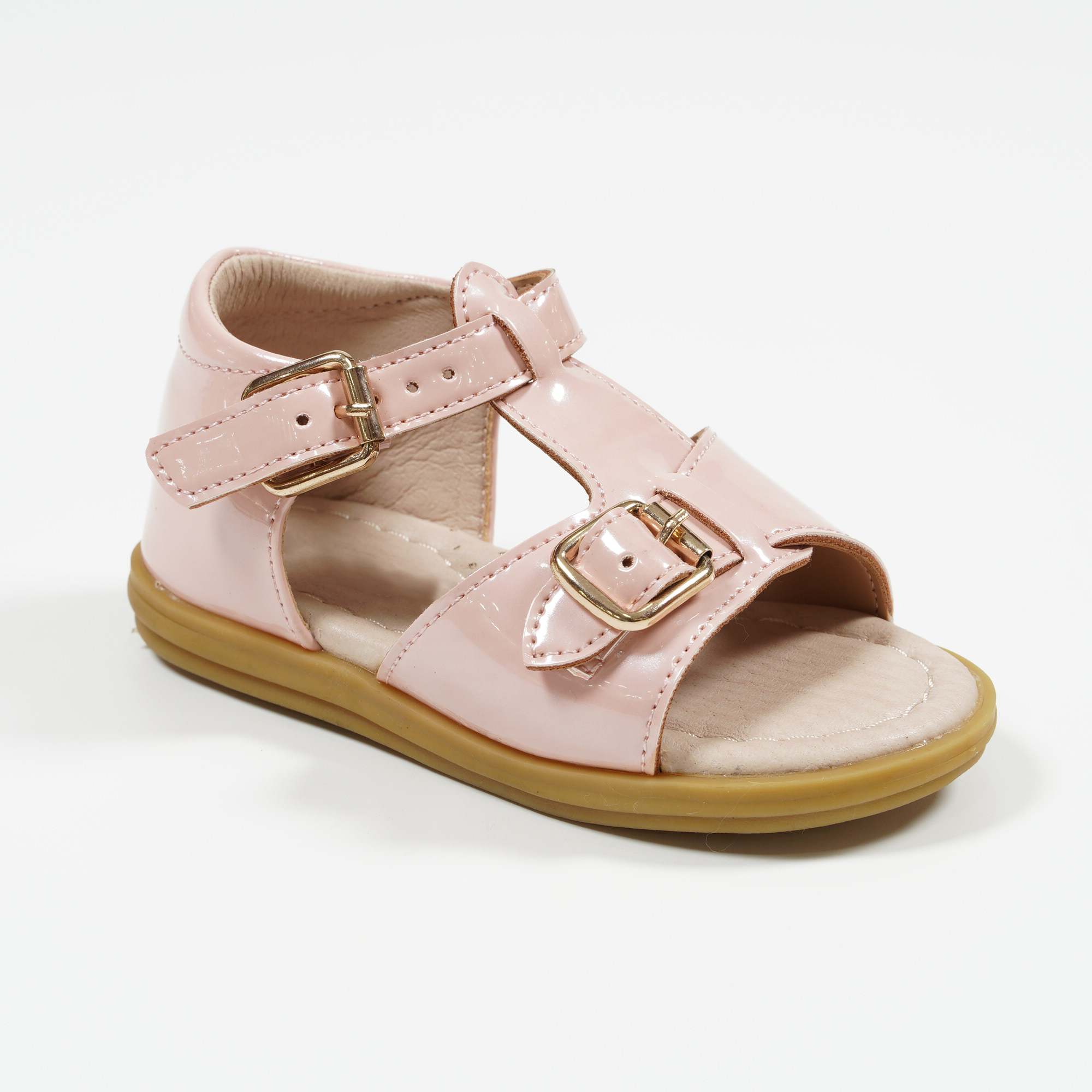 Yidaxing-Double-Buckle-Open-Toe-Sandals-OEM-Kids-Shoe-YDXLS1829J-1-pink